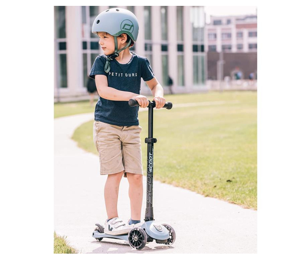 Scoot & Ride Highwaykick 3 LED Hulajnoga Balansowa 3+ Steel - 1014696 - zdjęcie 7